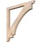 Ekena Millwork Imperial Slat Smooth Bracket, Douglas Fir, 3 1/2"W x 46"D x 46"H BKT04X46X46IMP06SDF - alternate 1